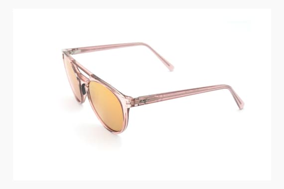 Maui Jim Ah Dang MJ 781-12C Round Pink Frame MAUI Sunrise  display picture 2