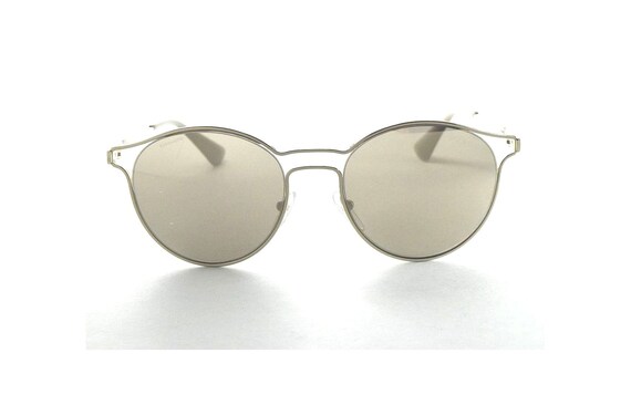 Prada Spr 62s ZVN 1C0 Cinema Metal Antique Gold / Brown/gold