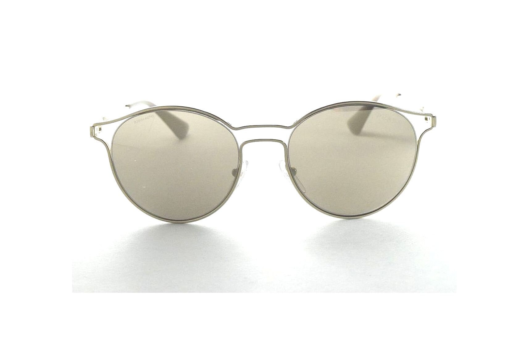 Prada SPR 62s ZVN-1C0 Cinema Metal Antique Gold / Brown/gold  display picture 2
