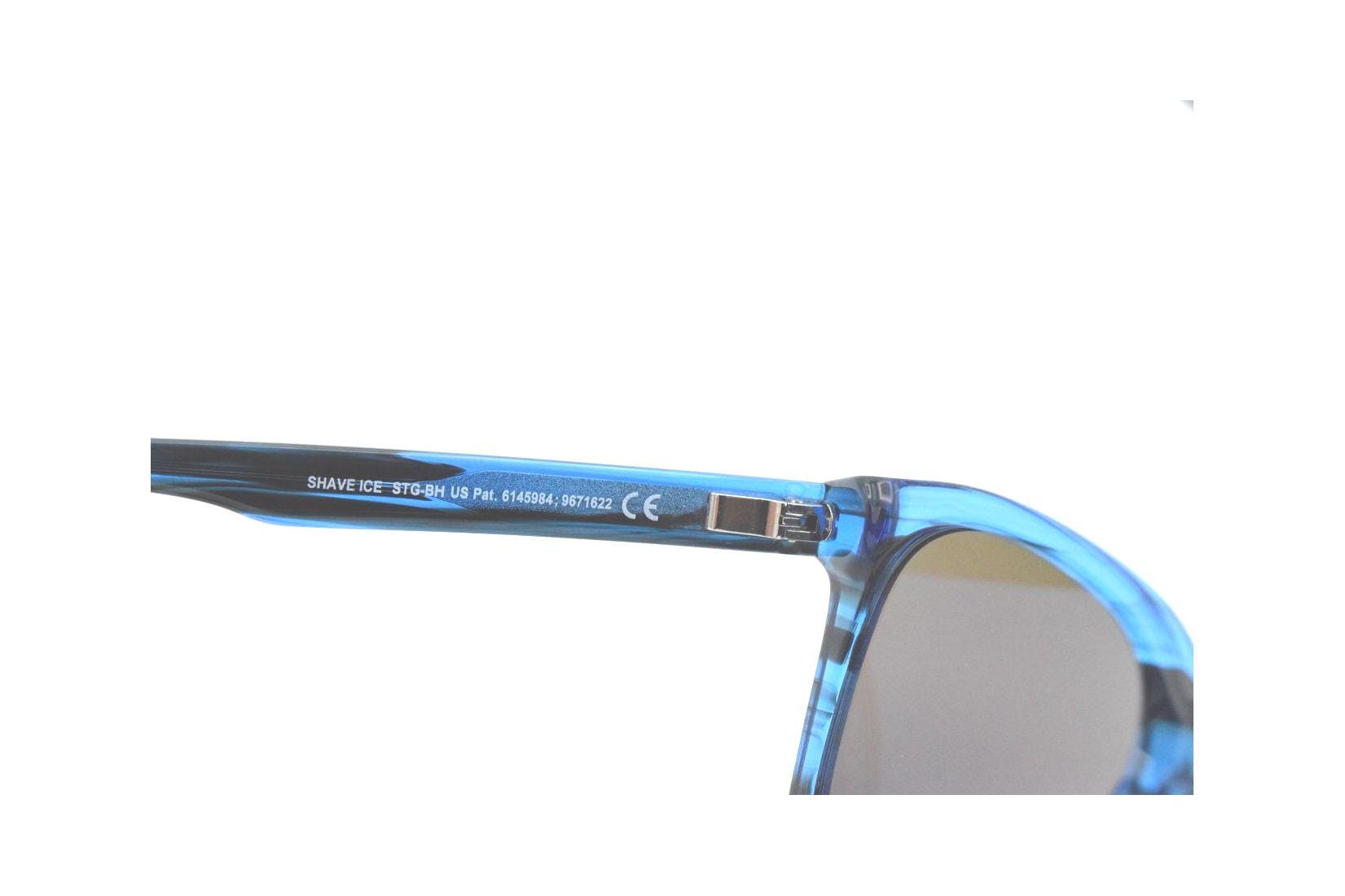 COPY - MAUI JIM SHAVE ICE POLARIZED. Maui Jim Shave Ice 52mm MJ533-10 STG-BG Polarized NEW  main image 2