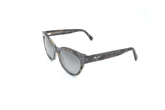 Maui Jim Ku\'uipo Sunglasses Womens Polarized Cat‎ Eye MJ799-27A Case Included Maui Jim Kuuipo MJ799-27A Sunglasses Gloss Blue Tortoise  main image 2