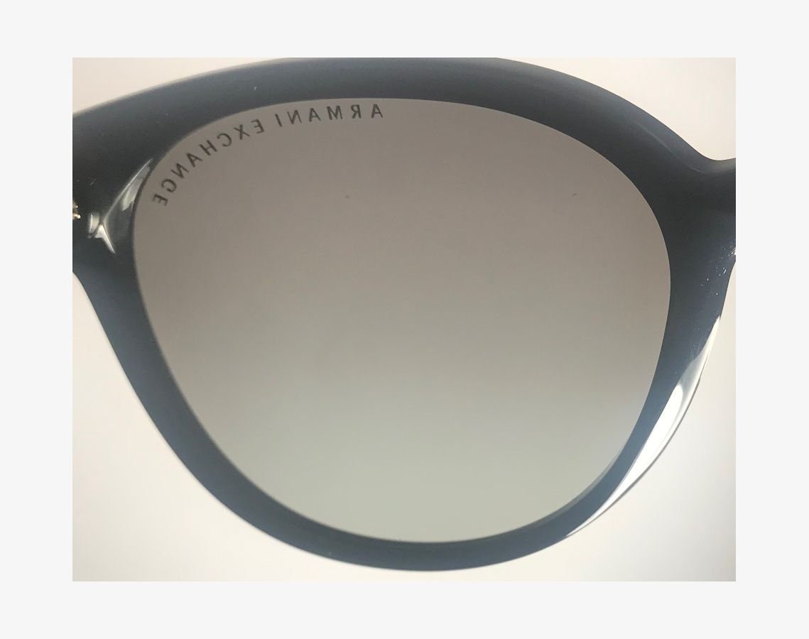 ?️Armani Exchange AX4034 815311 Sunglasses 54/18 135 /KAA519?️​ Armani Exchange AX 4034 815311 Square Black Blue Sunglasses  main image 3