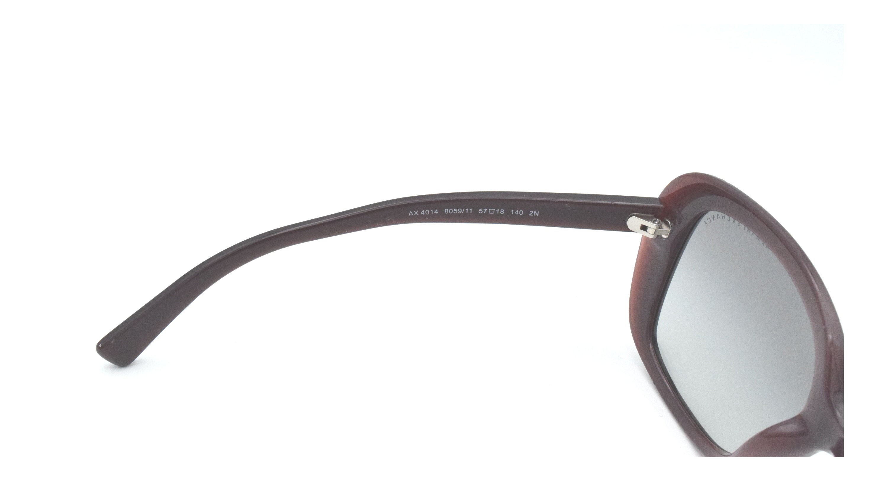 Armani Exchange AX4014 8059/11 Black Berry Frame Grey Gradient Lens Sunglasses Armani Exchange Blackberry Frame Sunglasses Ghana | Ubuy main image 3