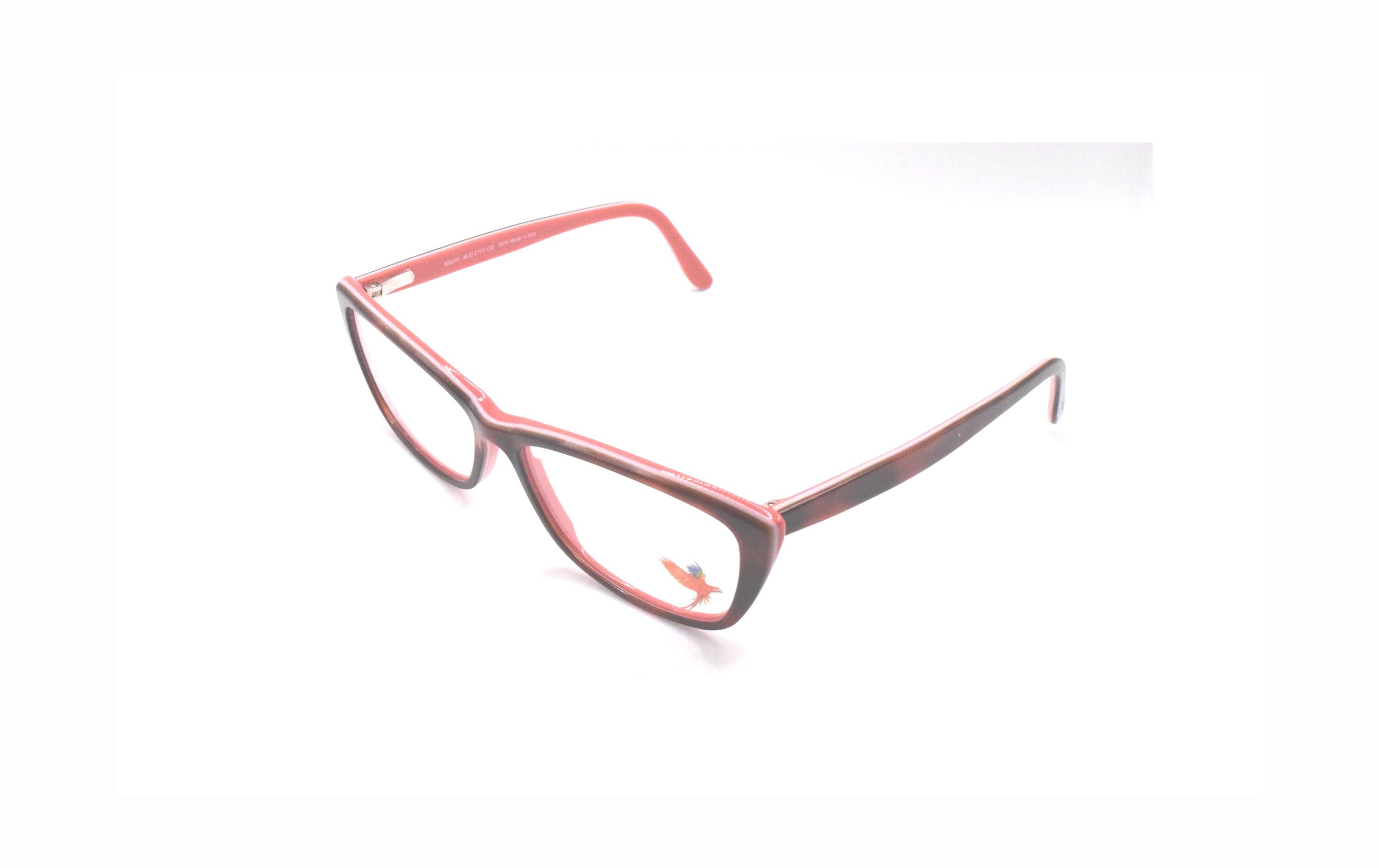 Maui Jim Eyeglasses MJO 2113-12D Tortoise Brown Pink Cat Eye  display picture 1