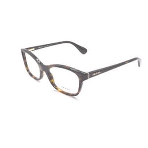 Prada Eyeglasses VPR 05P 2AU-1O1 Havana Tortoise Frame 50 mm