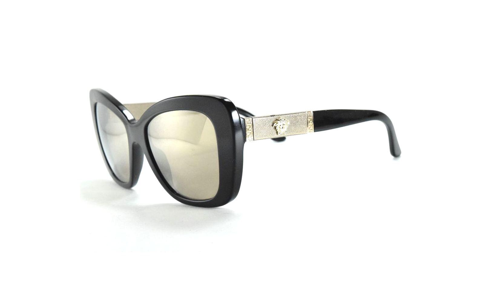 VERSACE Polarized VE 4305-Q 54 mm Black and Gold Sunglasses VERSACE Black/Gold Women main image 2