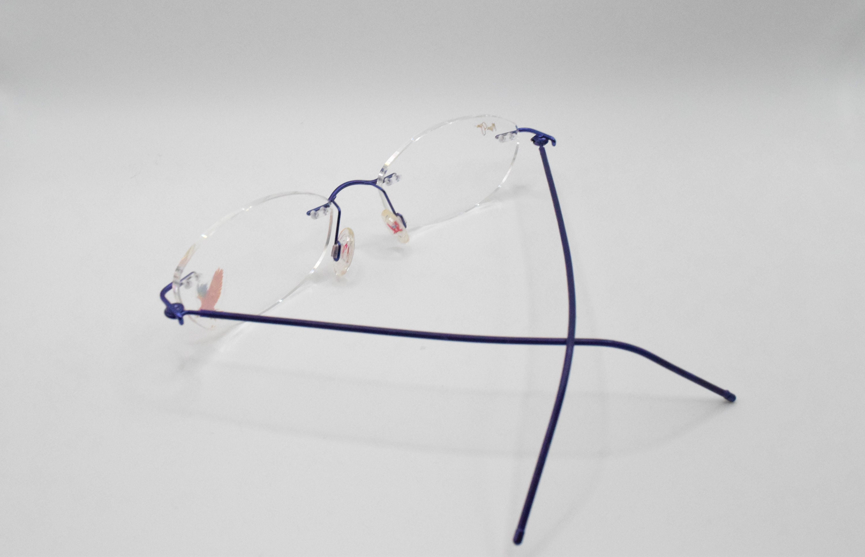 Maui Jim Eyeglasses MJO 2004-36M Rimless Purple Frames 51 Mm 