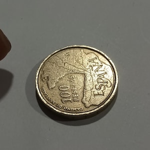 100 pesetas year 1993