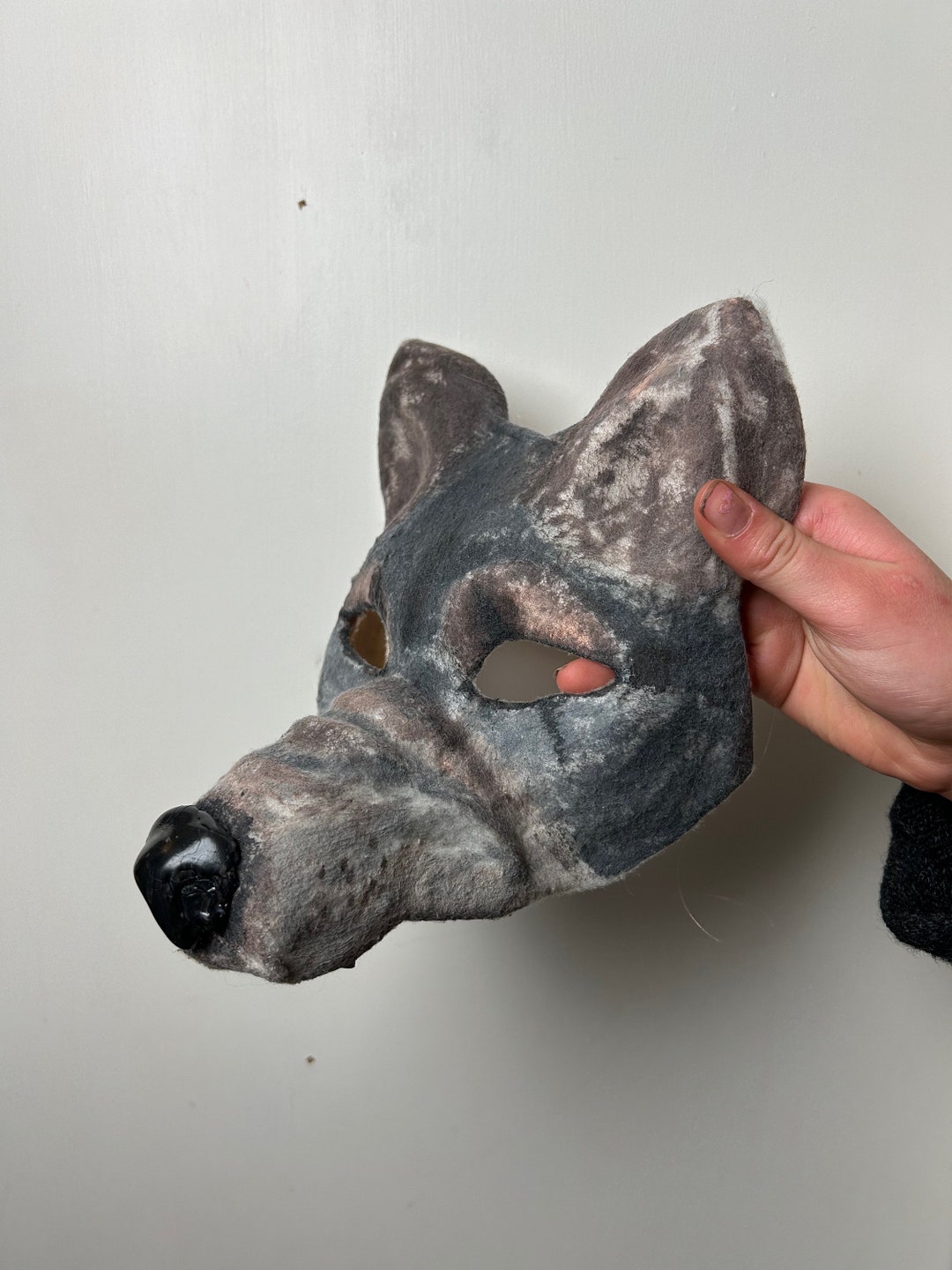 Therian Mask Timber Wolf Design - Etsy