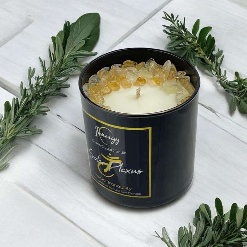 TrueInnergy Solar Plexus Chakra Candle