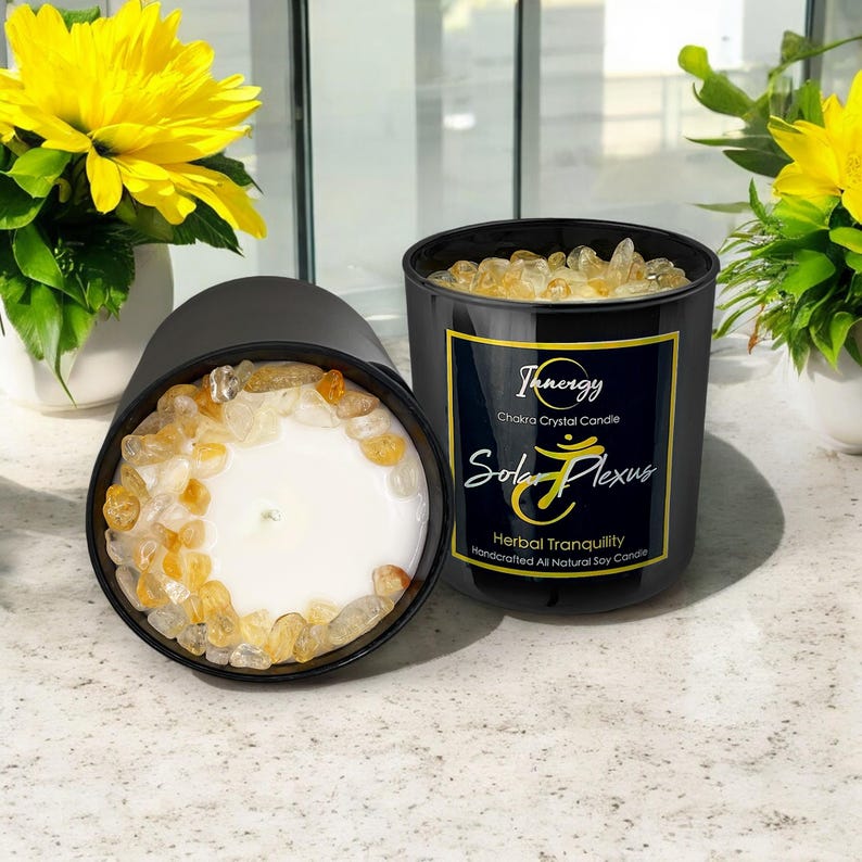 TrueInnergy Solar Plexus Chakra Candle - Thumbnail 3