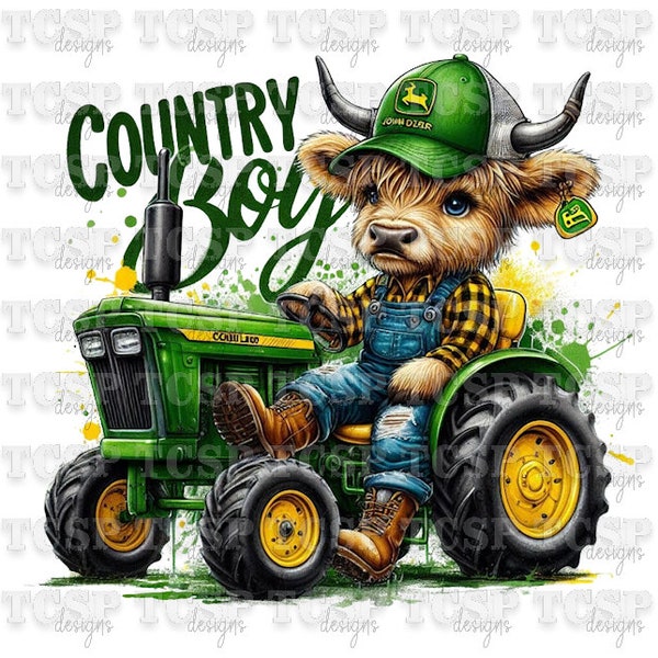 Country Boy Tshirt PNG for sublimation