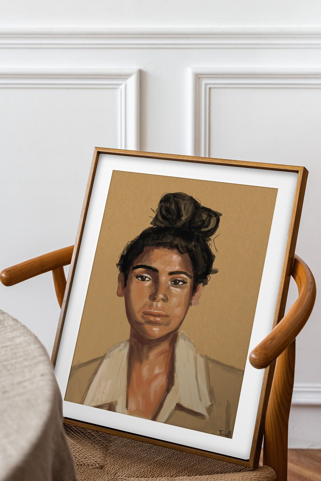 Woman Art Print Modern Female Poster Female Wall Art Female Etsy