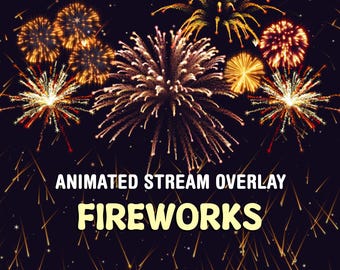 Flux animé en superposition, alerte Twitch plein écran, streamer et élément VTuber, décoration de streaming, fond transparent, son