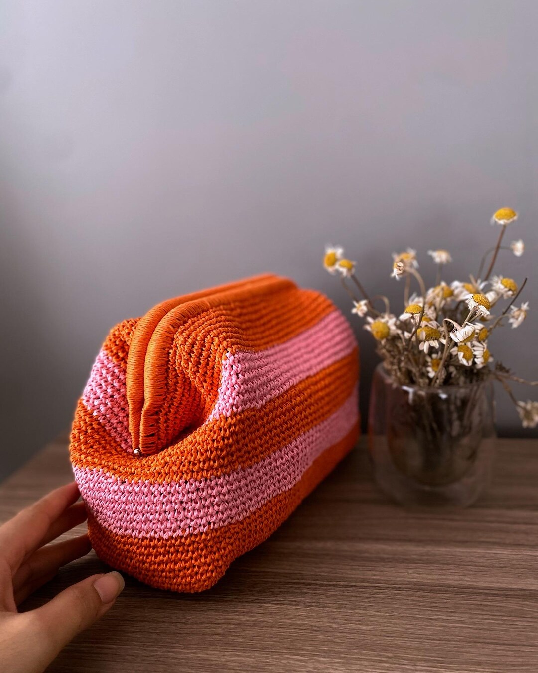 El Yapımı Burslu çanta Modeli Etsy