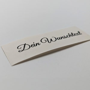 Personalisierte 1 cm Vinyl Aufkleber mit Namen oder Wunschtext  | Etiketten  | Stickers | Kleine Sticker - Personalisierte Etiketten