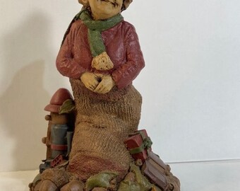 1984 Christmas Gnome Figurine  Noel  Tom Clark #89 8.25” Tall