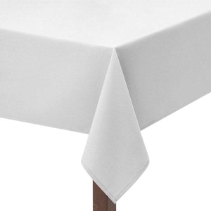 100% Egyptian Cotton Tablecloths, White
