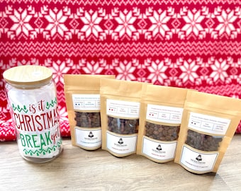 Christmas Coffee Gift Box, Coffee Sampler Box, Fresh Roasted Coffee, Whole Bean Coffee, Teacher Appreciation Gift, Christmas Gift