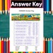 KANSAS Word Search Puzzle and Answer Key|us States Worksheet|social ...