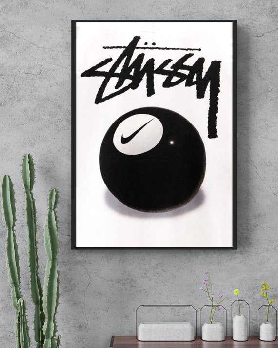 Printable Digital Wall Art Poster | Stussy Printable Wall Art | Stussy  Fashion wall Poster | Printable Fashion Wall Poster