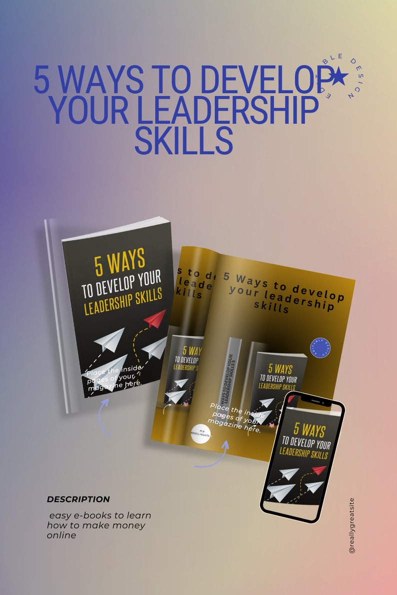 5 Ways to Develop Your Leadership Skills Digital Downloads - Etsy