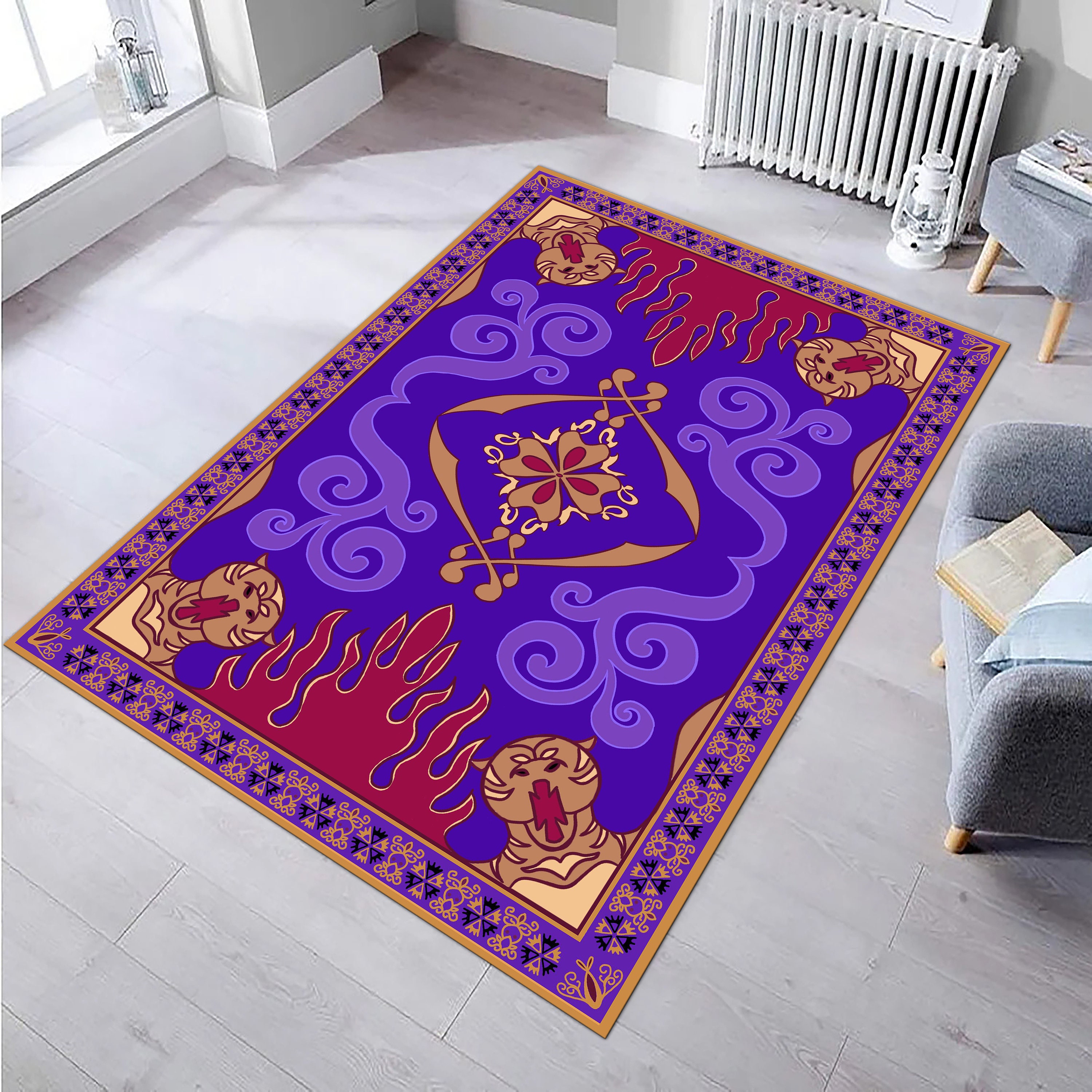 Aladdin Rug, Magic Rug,aladdin,tale Magic Rug, for Living Room Rug,fan ...