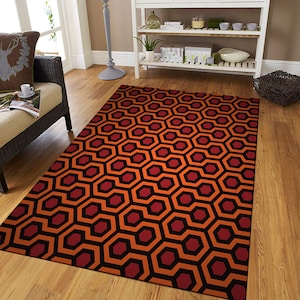 The Shining Rug, The Shining Overlook Hotel, Halloween Carpet, Overlook Hotel, Shining, Rug Art Concept, Rugs For Living Room, Area Rug