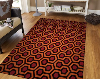 The Shining Rug, The Shining Overlook Hotel, Halloween Carpet, Overlook Hotel, Shining, Rug Art Concept, Rugs For Living Room, Area Rug