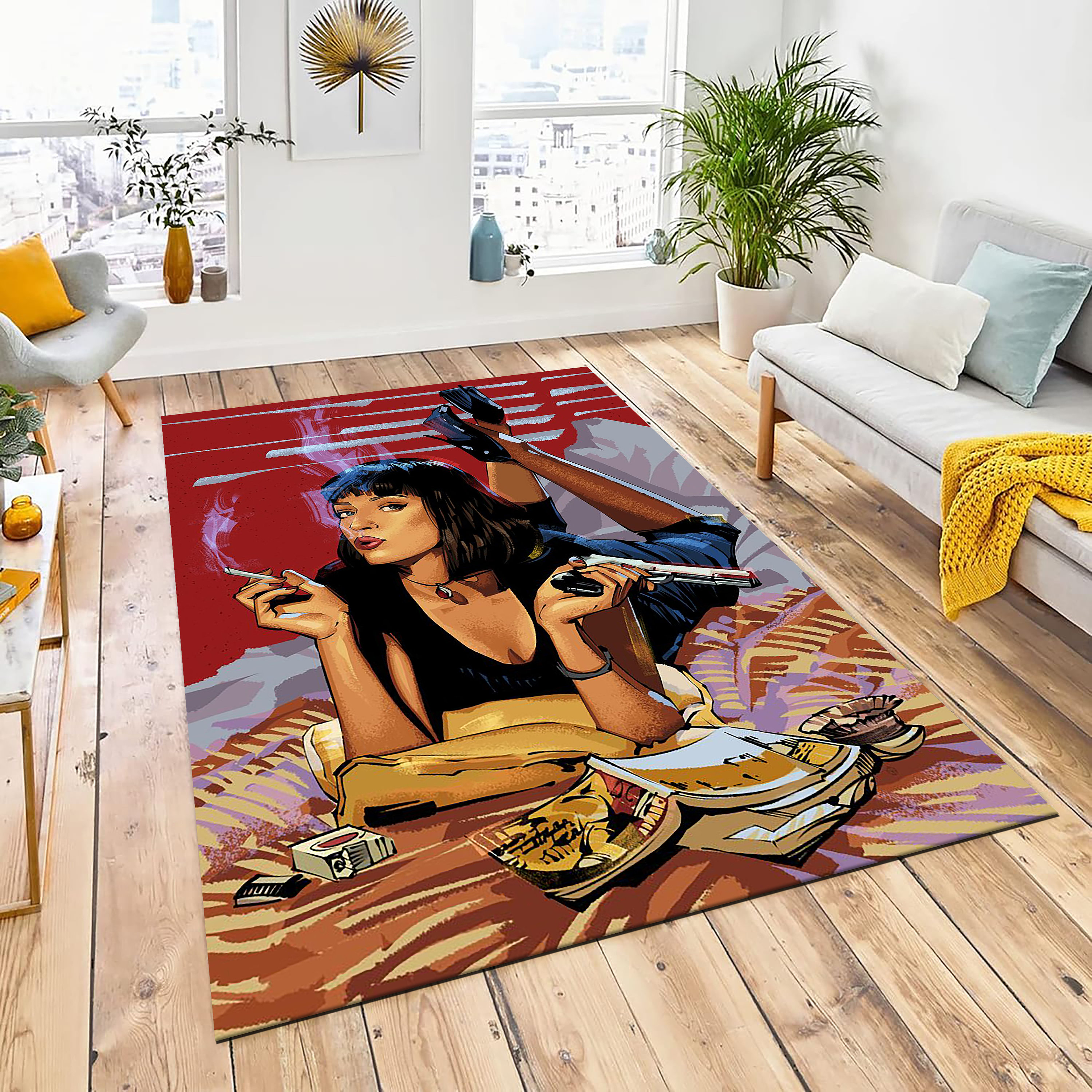 Cigarette Rug