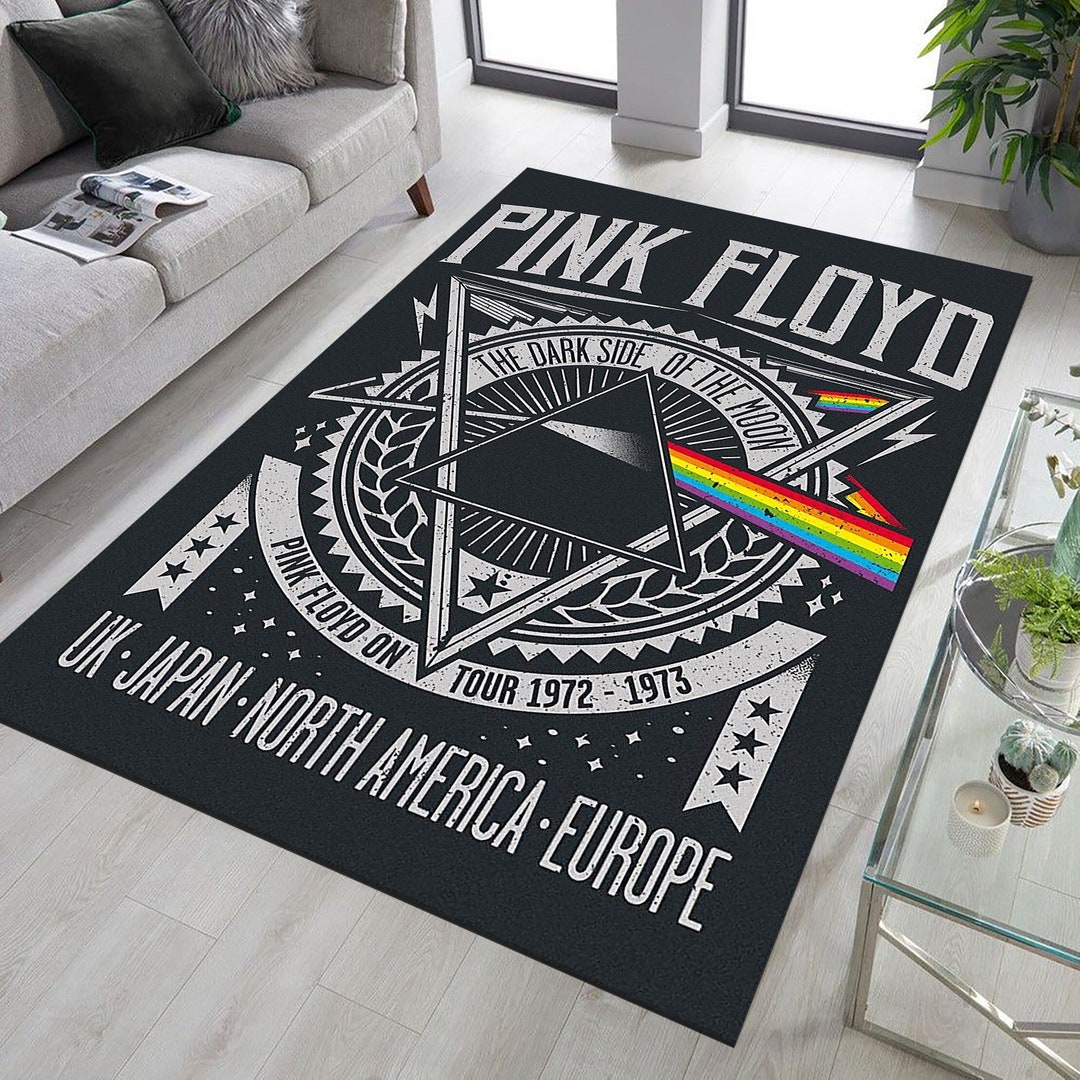Pink Floyd Rug, Art Rock, High Hopes Mat, the Dark Side of the Moon