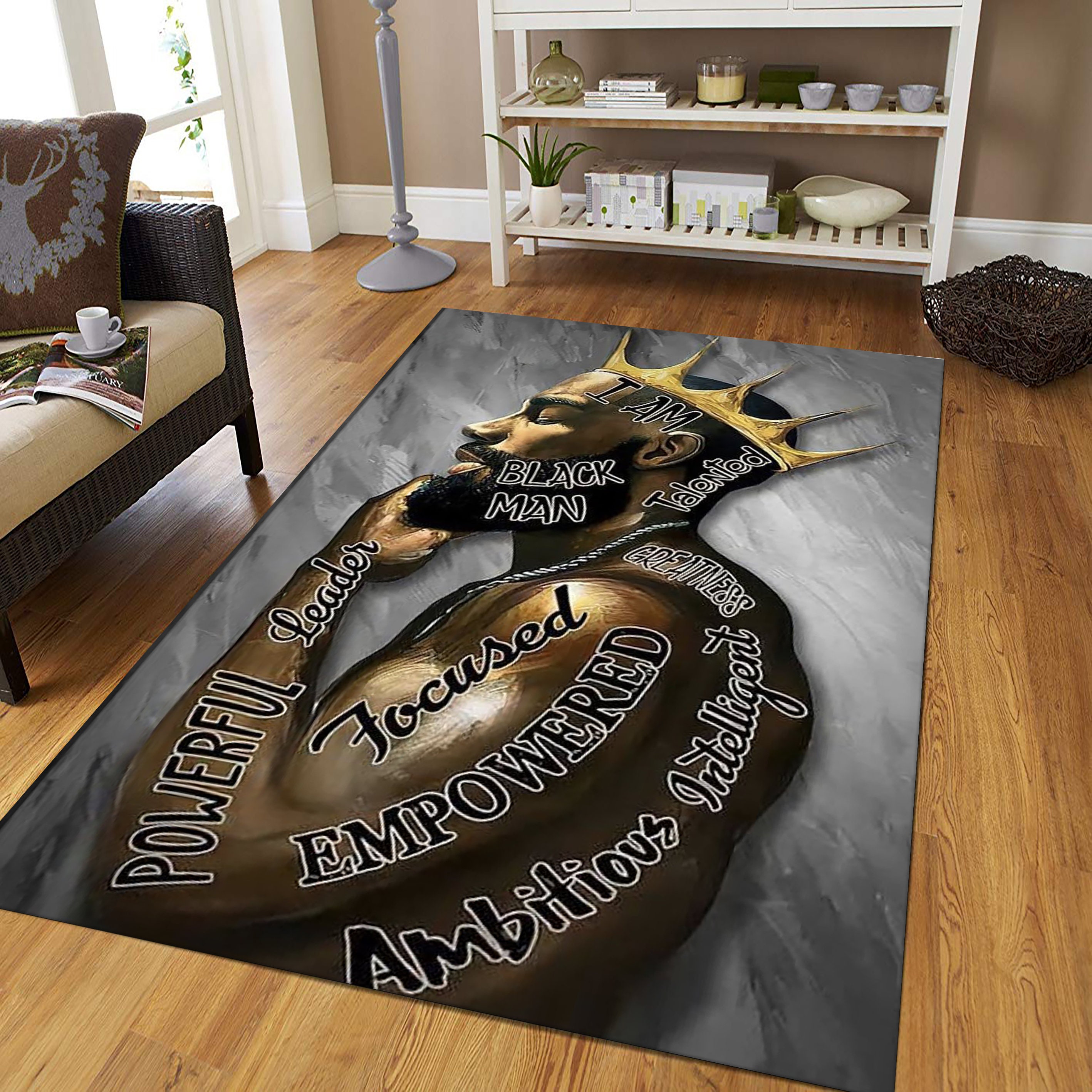 Human made FACE RUG LARGE - BLACK カーペット Human made FACE RUG LARGE - BLACK カーペット