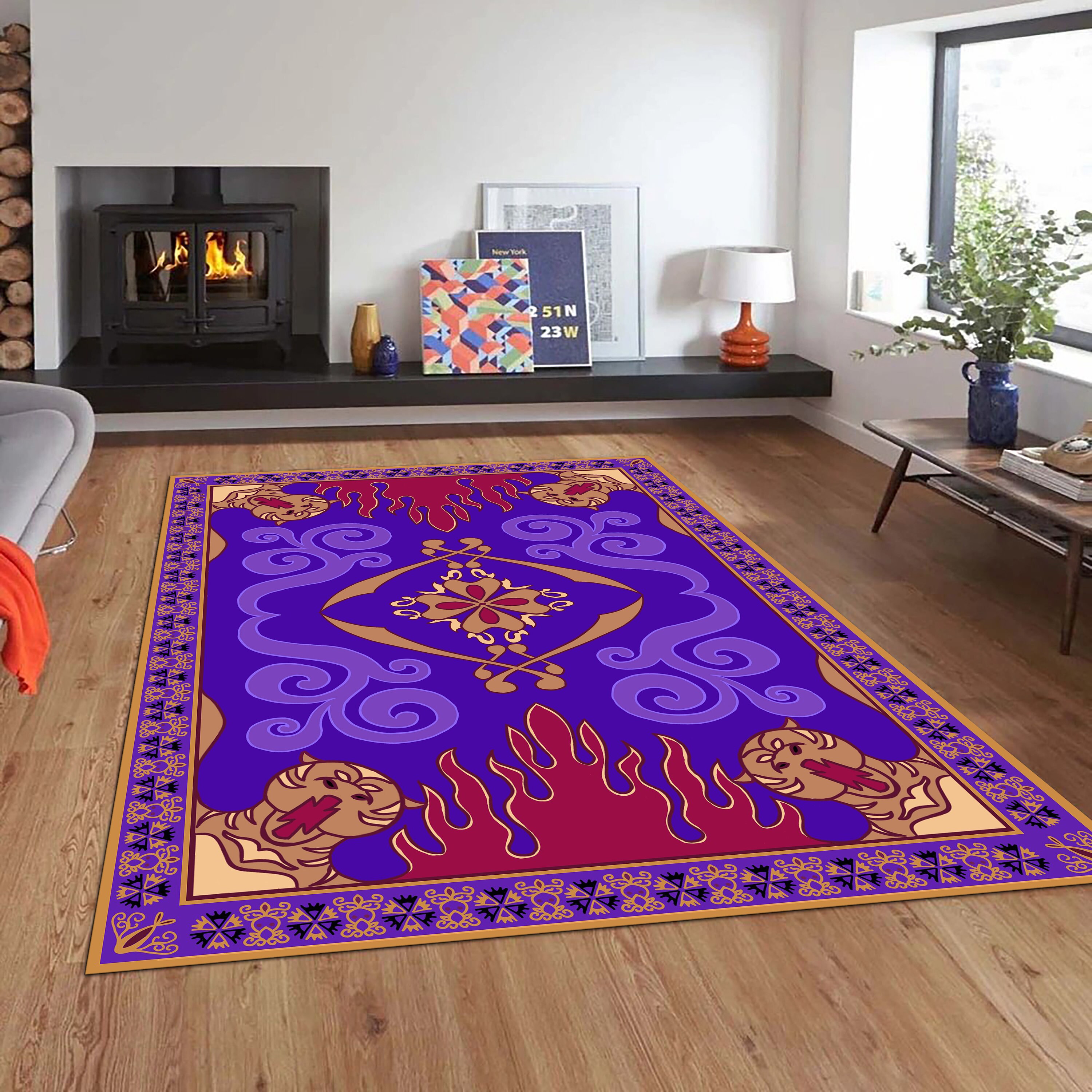 Aladdin Rug, Magic Rug,aladdin,tale Magic Rug, for Living Room Rug,fan ...