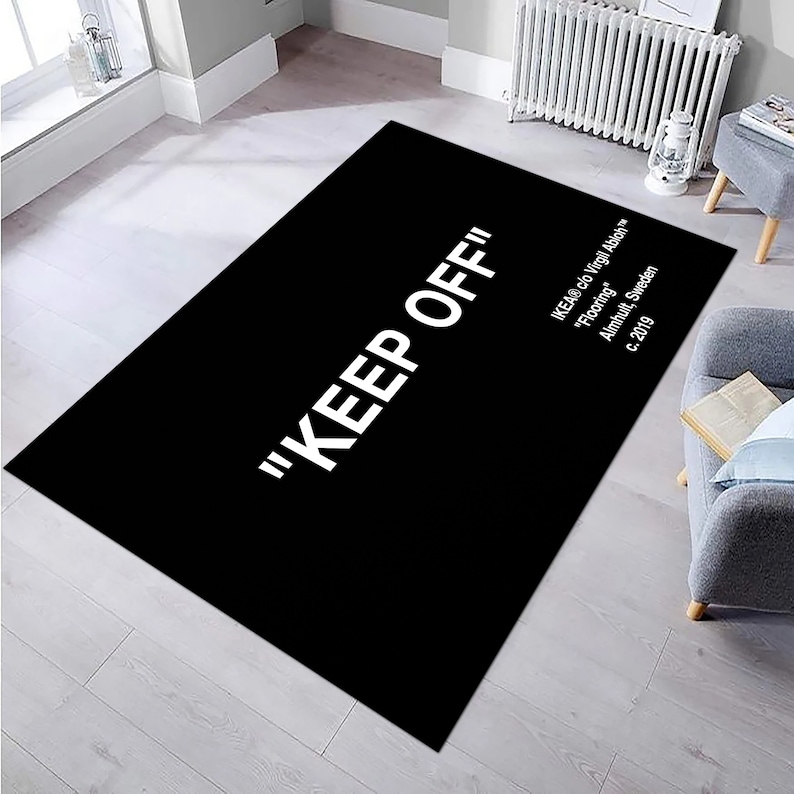offwhite keep off rug