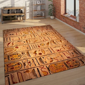 Egypt Rug, Ancient Rug, Hieroglyph Rug, Anubis Rug, Egyptian Decor, For Living Room Rug, Cool Rug, Area Rug, Housewarming Gift, Custom Rug