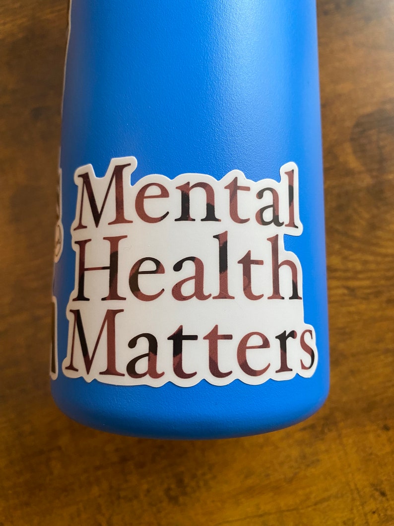 Mental Health Matters Sticker - Etsy