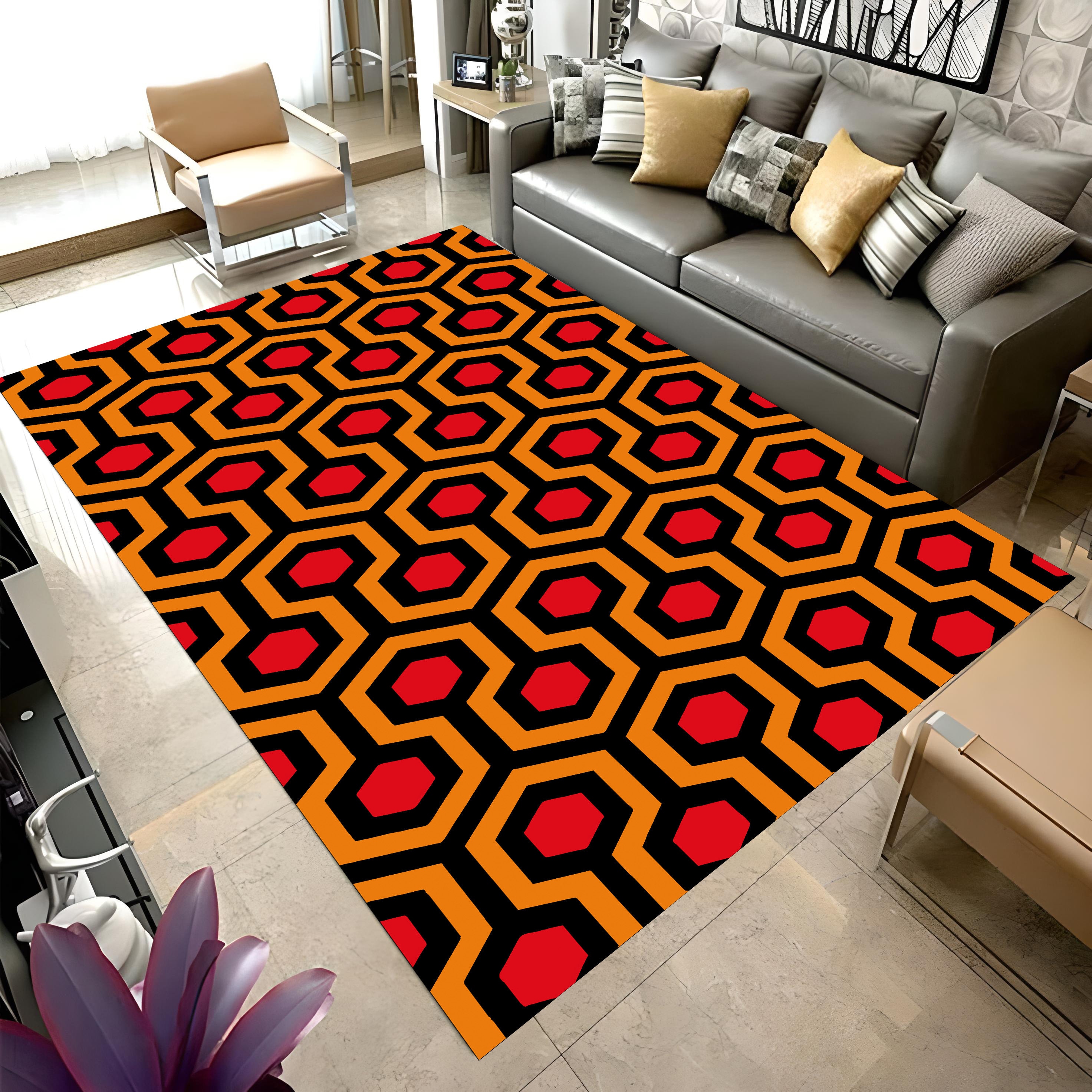 The Shining Overlook Hotel Rug, Area Rug, Living Room Rug, Valentine's ...