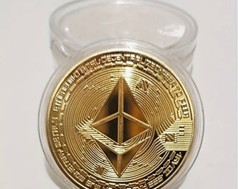 ETH Ethereum Coin Gold Crypto New Lightning Shipping