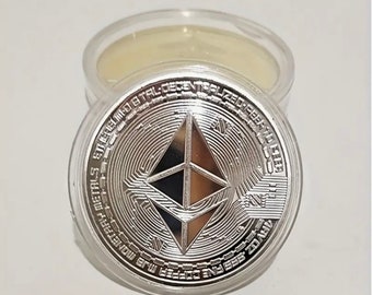 ETH Ethereum Coin Silber Krypto Neu Blitzversand