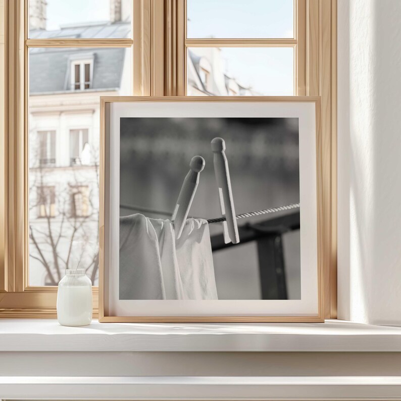 Laundry Room Prints: Clothesline Photo Set, Farmhouse Decor (digital ...