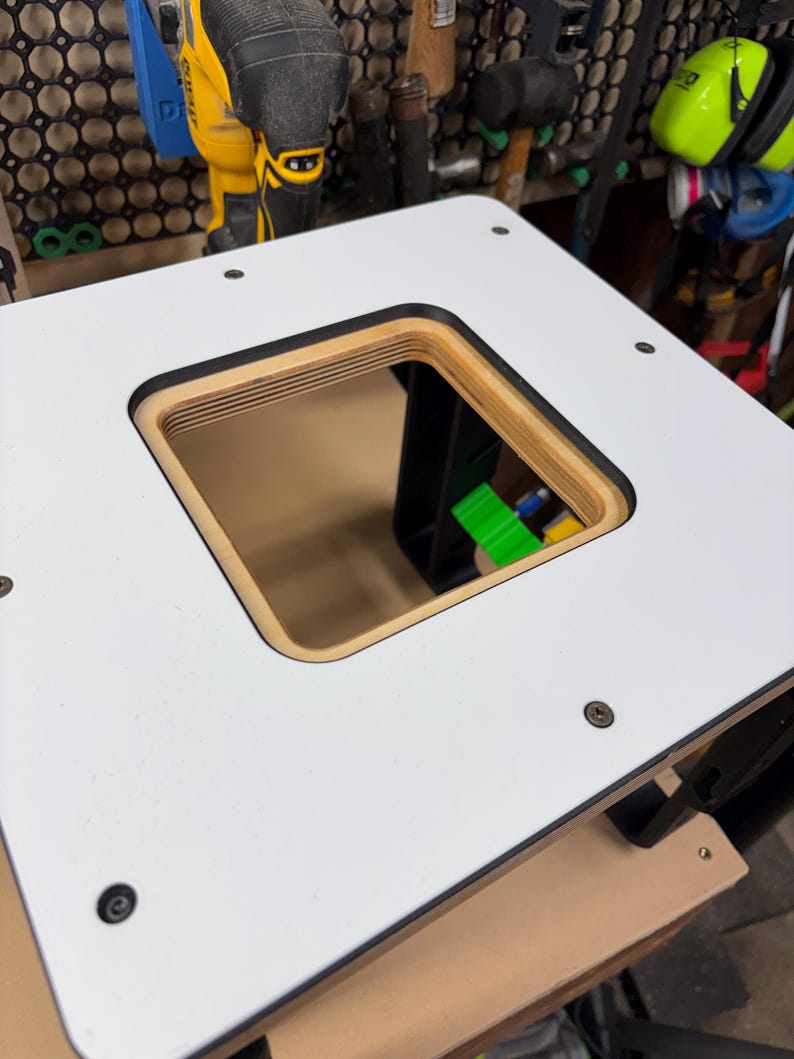 Compact Router Table W/built in Bit Storage and Wall Mount - Etsy