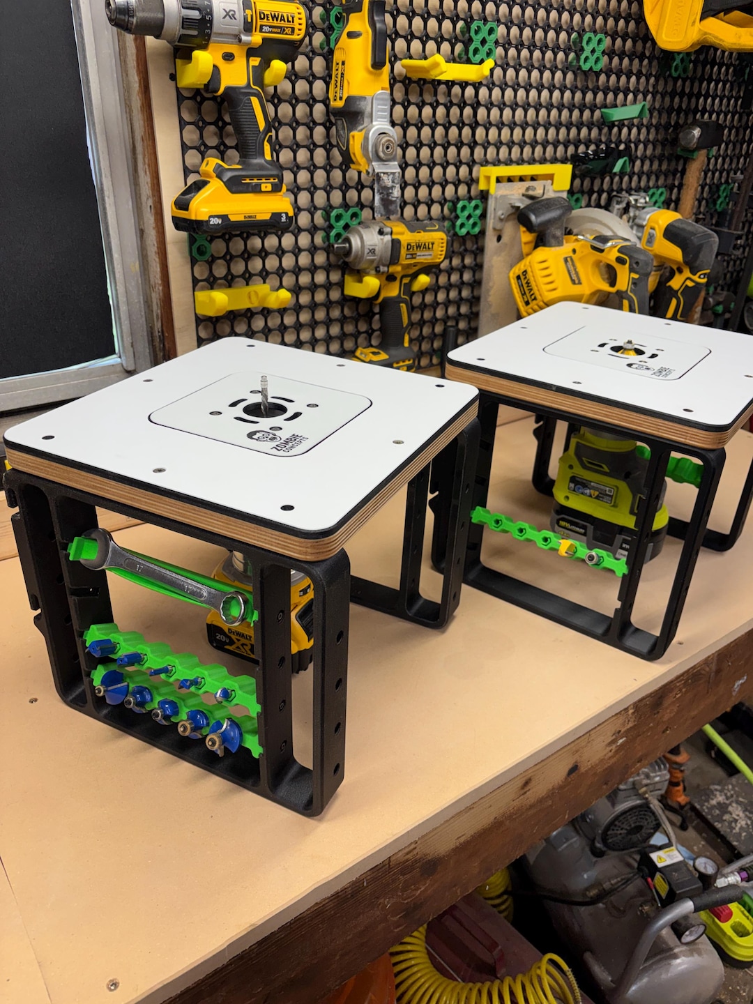 Compact Router Table W/built in Bit Storage and Wall Mount - Etsy