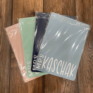 Personalized Clipboards