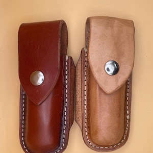 Etui en cuir pour Buck 112 , couteau de style trappeur