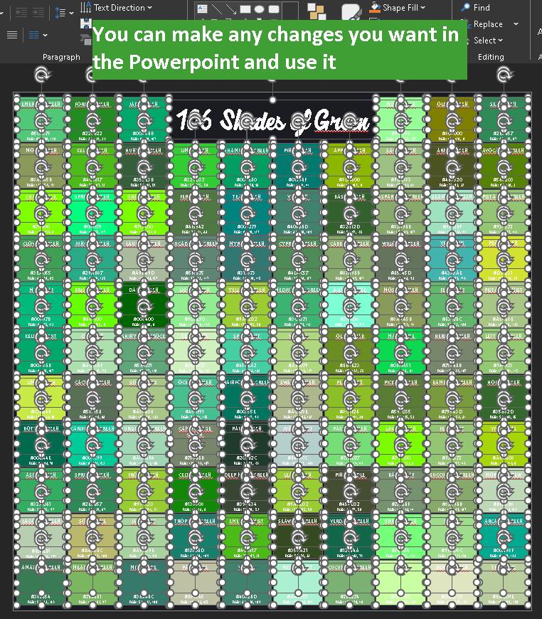 Green Color For Css 212 Shades of Green Color Palettes I Green Color Bundle I Green Color ...