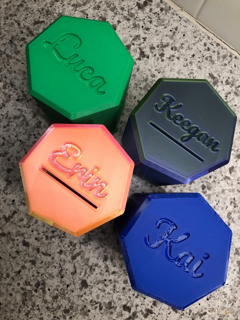 Customizable 3D Printed Maze Puzzle Box Choose Your Color and Add a