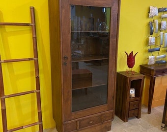 Vintage Showcase Ethnic Furniture Teak Sideboard