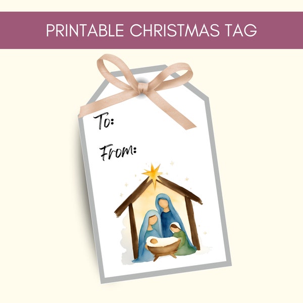 Printable Gift Tag - 60+ Gift Ideas for 2024
