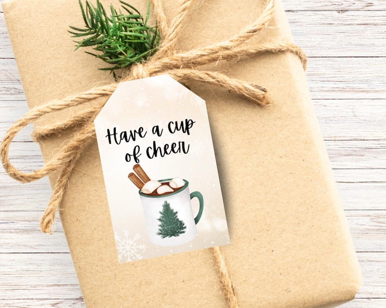 Hot Cocoa Tags Printable Hot Chocolate Tags Christmas Gift Tags Etsy Hot Cocoa Tags Printable Hot Chocolate Tags Christmas Gift Tags Etsy