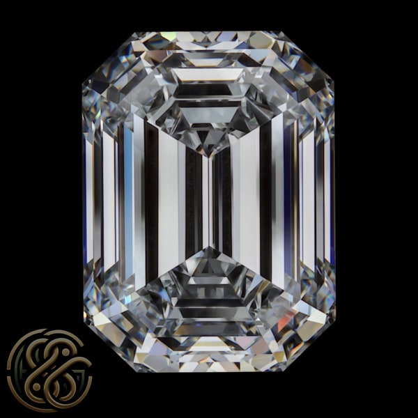 1 - 5 Ct Emerald Lab Diamond | E Color, VS1-VS2 Clarity | IGI Certified - A Sustainable Luxury